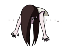 Umeda Ghost Sticker sticker #12042035