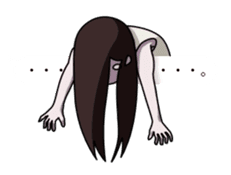 Umeda Ghost Sticker sticker #12042035