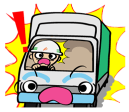 Truck driver sticker #12042246