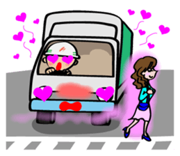 Truck driver sticker #12042255