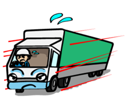 Truck driver sticker #12042262