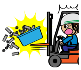 Truck driver sticker #12042266