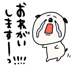 It is simple by an honorific carefully 2 sticker #12042285