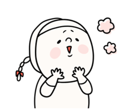 It is simple by an honorific carefully 2 sticker #12042298