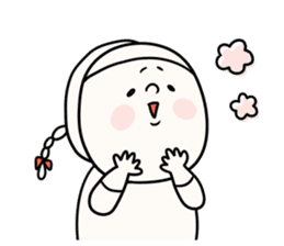 It is simple by an honorific carefully 2 sticker #12042298