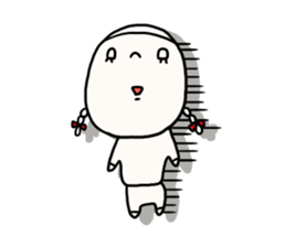 It is simple by an honorific carefully 2 sticker #12042304