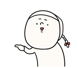 It is simple by an honorific carefully 2 sticker #12042306