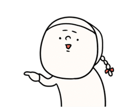 It is simple by an honorific carefully 2 sticker #12042306