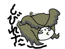 Two owls 3 sticker #12042363