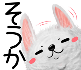 Rabbit stuffed summer sticker #12042440