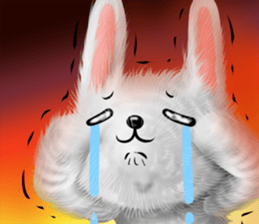 Rabbit stuffed summer sticker #12042463
