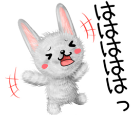 Rabbit stuffed summer sticker #12042466