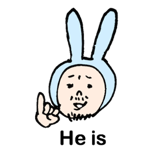 Mask and me sticker #12042522
