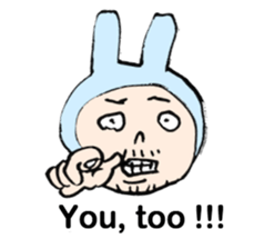 Mask and me sticker #12042524
