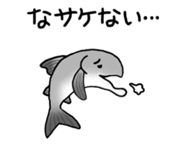 animated 'fish picture book' sticker #12042547