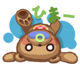 Anyway Cute Teddy Bear2 sticker #12043194