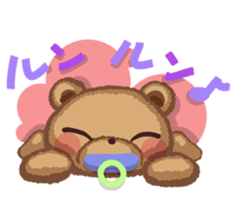 Anyway Cute Teddy Bear2 sticker #12043195