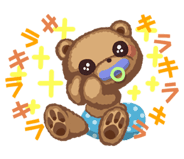 Anyway Cute Teddy Bear2 sticker #12043197