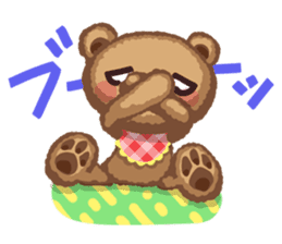 Anyway Cute Teddy Bear2 sticker #12043206