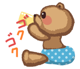 Anyway Cute Teddy Bear2 sticker #12043212