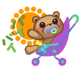 Anyway Cute Teddy Bear2 sticker #12043225