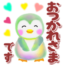 penguin pempem 25 business sticker #12043309