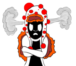 blackncolor 4 u sticker #12043556