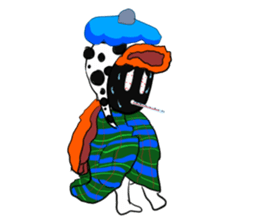 blackncolor 4 u sticker #12043569