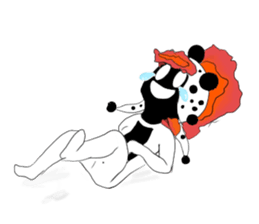 blackncolor 4 u sticker #12043571