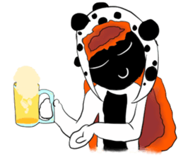 blackncolor 4 u sticker #12043572