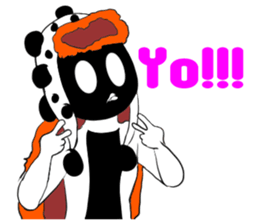 blackncolor 4 u sticker #12043583