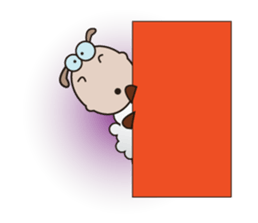Very Funny and Fluffy-white Sheep Vol II sticker #12043689