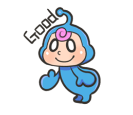 my cute alien sticker #12044134