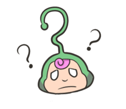 my cute alien sticker #12044148