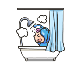 my cute alien sticker #12044156