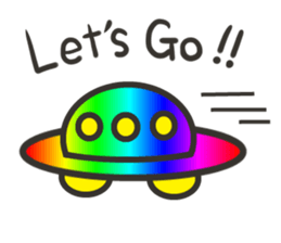 my cute alien sticker #12044160