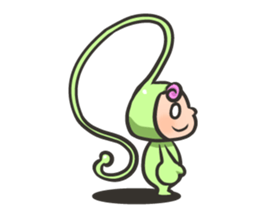 my cute alien sticker #12044162