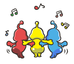 my cute alien sticker #12044173