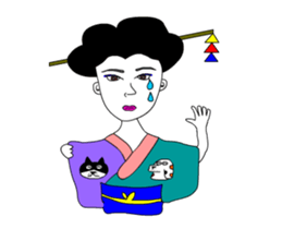 Moral super geisha1 sticker #12044774
