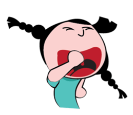 Mundane Girl sticker #12045150