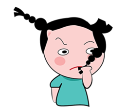 Mundane Girl sticker #12045163