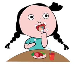 Mundane Girl sticker #12045176