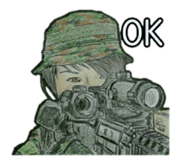 military sticker frontline sticker #12045188