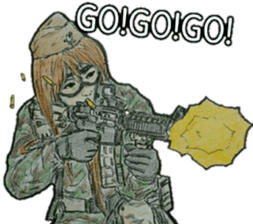 military sticker frontline sticker #12045190