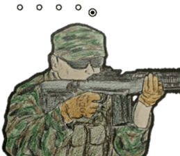 military sticker frontline sticker #12045209