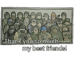 military sticker frontline sticker #12045221