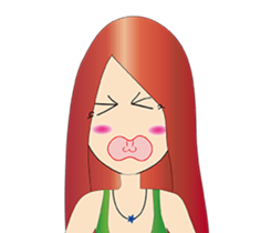 Janice's various emotions sticker #12045244