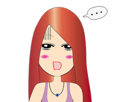 Janice's various emotions sticker #12045254