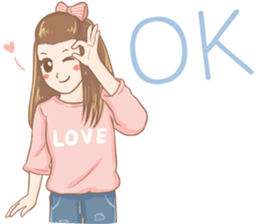 Noo Natt Clumsy Girl sticker #12045270