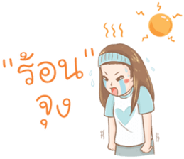 Noo Natt Clumsy Girl sticker #12045282